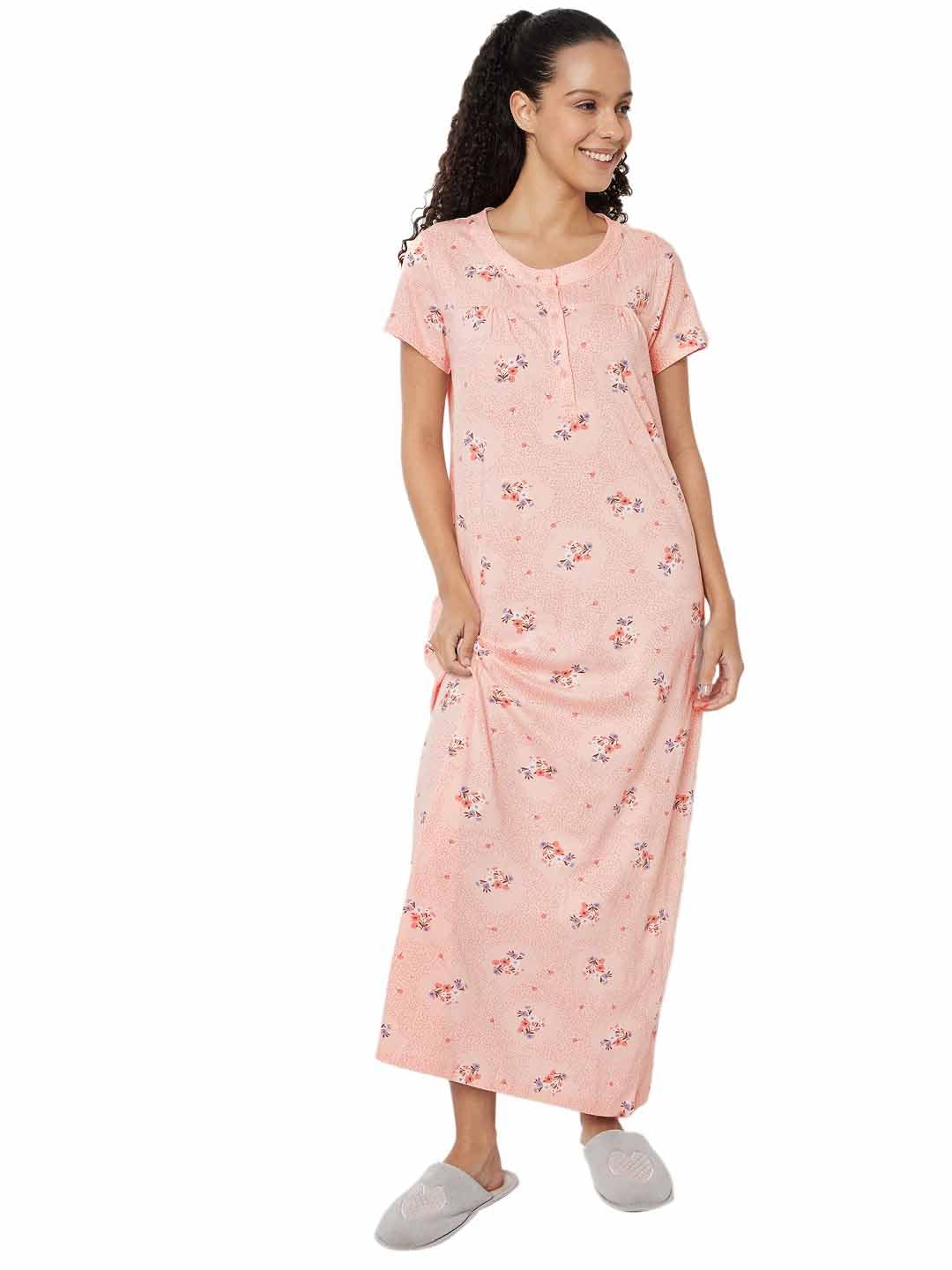 Max Women's Cotton Classic Night Gown