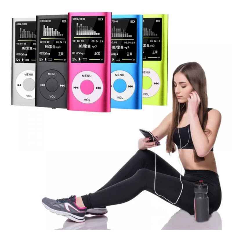 DRUMSTONE (New with 17 Years Limited Warranty) New Model MP3 Player | Portable Music Player with Lossless Sound, Slim 1.8 Inch LCD Screen, Supports Up to 64G Memory SD Card Memory Card not included