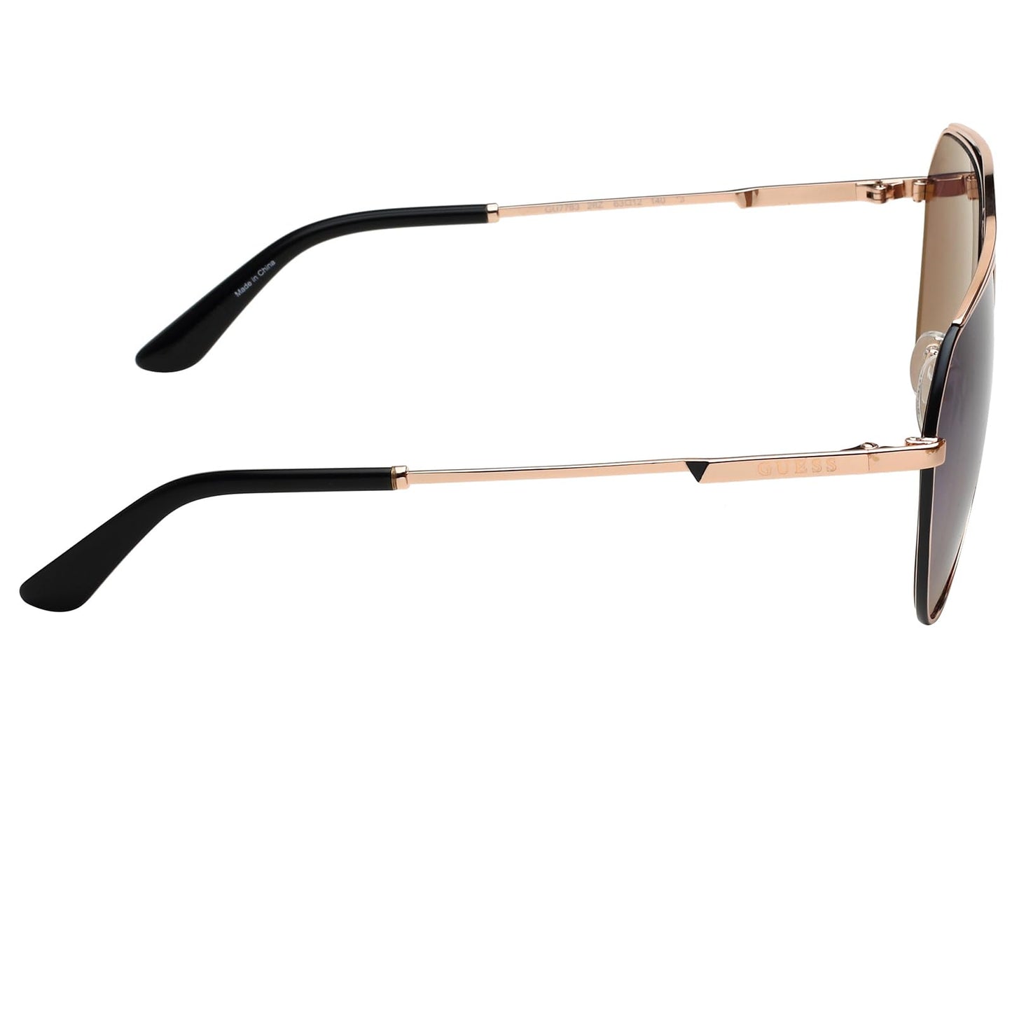 Guess GU7783 Shiny Rose Gold/Pink Violet Shaded 63/12/140 women Sunglasses