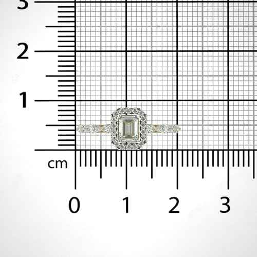 VALANOVA Hallmarked 18K Gold & Certified Lab Grown Diamond 0.95cts | Ring For Women's/Girls | Stylish & Elegant | VGR0464E | Ring Size: 13