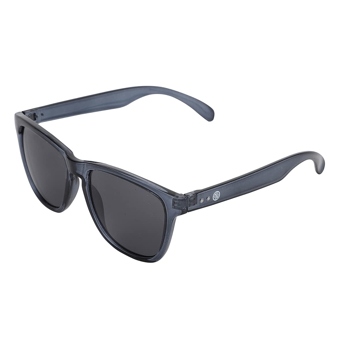 Carlton London Men's Aviator Black One Size Casual Summer Wear Plastic Frame UV Protected Lens Sunglasses