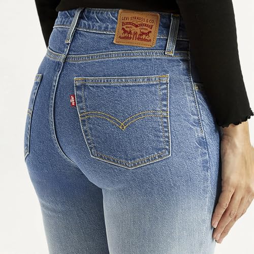 Levi's Women's 726 Light Indigo Flared Fit High-Rise Jeans