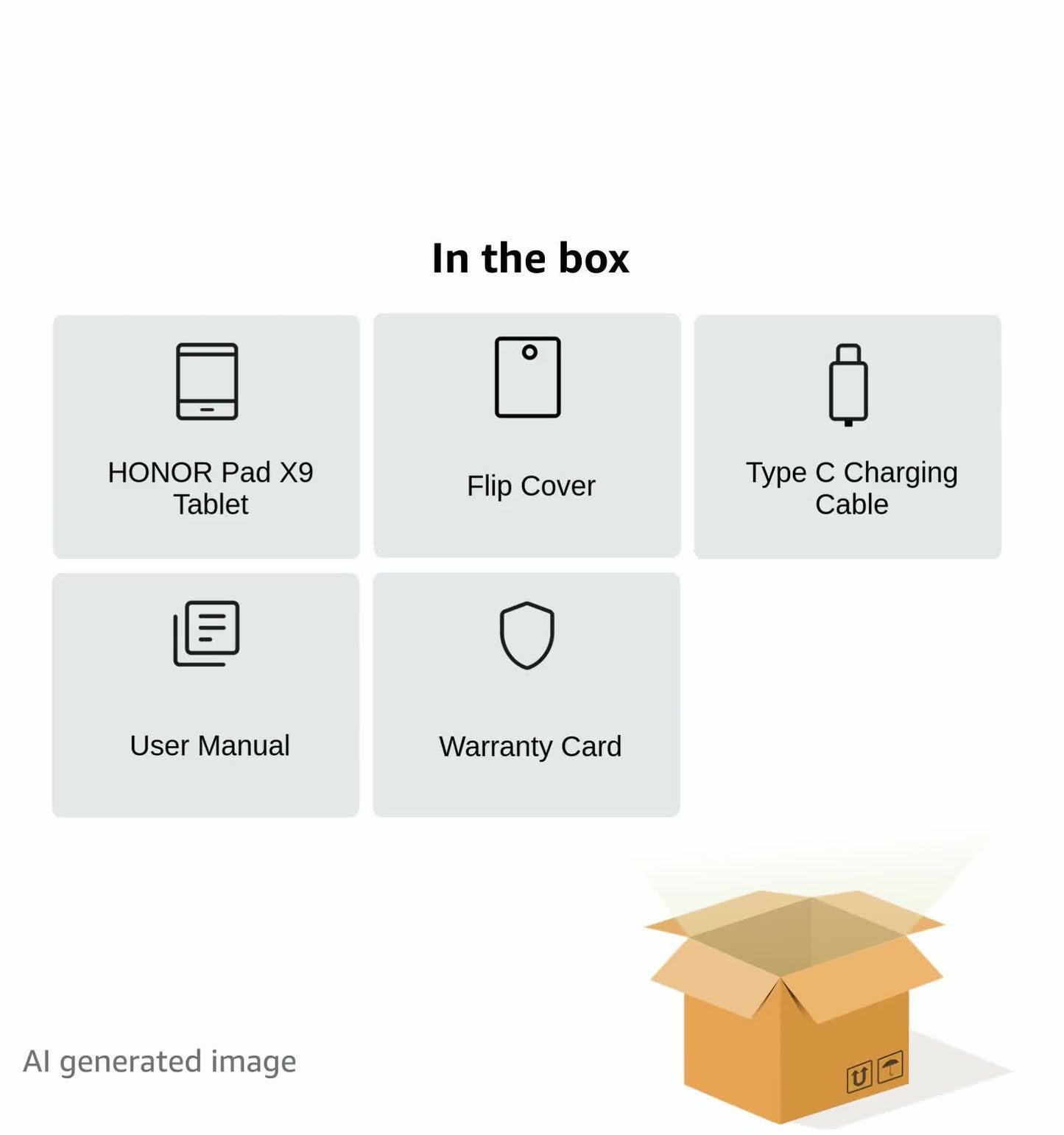 HONOR Pad X9 with Free Flip-Cover 11.5-inch (29.21 cm) 2K Display, Snapdragon 685, 7GB (4GB+3GB RAM Turbo), 128GB Storage, 6 Speakers, Up-to 13 Hours Battery, Android 13, WiFi Tablet, Metal Body, Gray