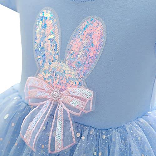 Hopscotch Girls Light Sequin Embellished Party Dress. In Blue Color for Ages 3-4 Years