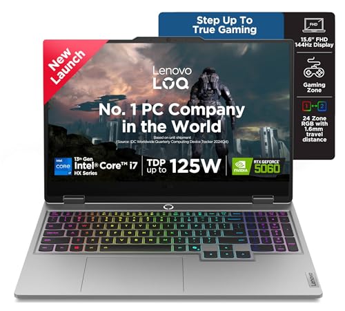 Lenovo LOQ Intel Core i7-13645HX | NVIDIA RTX 5060 8GB (16GB RAM/1TB SSD/144HzWith Lenovo care