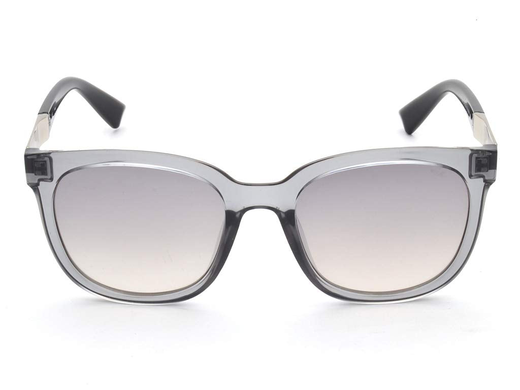 FILA 100% UV protected sunglasses for Women | Size- Medium | Shape- Square | Model- SF9196K54885WSG (Silver)