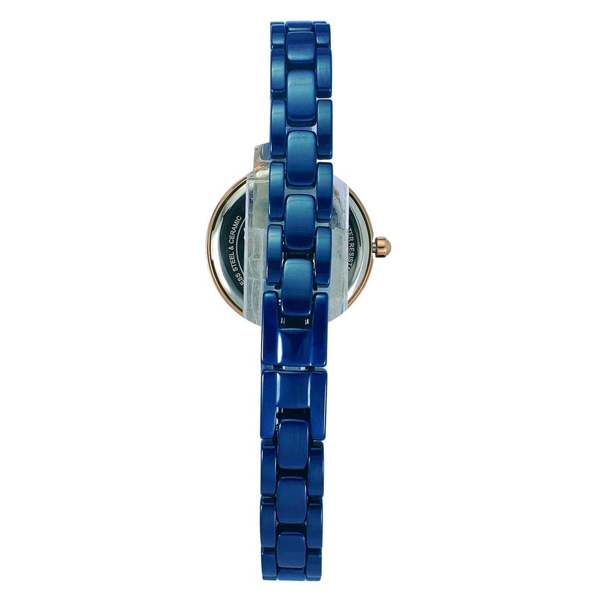TIMEX Ceramic Analogue Blue Dial Women Watch-Wtitwel15702, Bandcolor-Blue