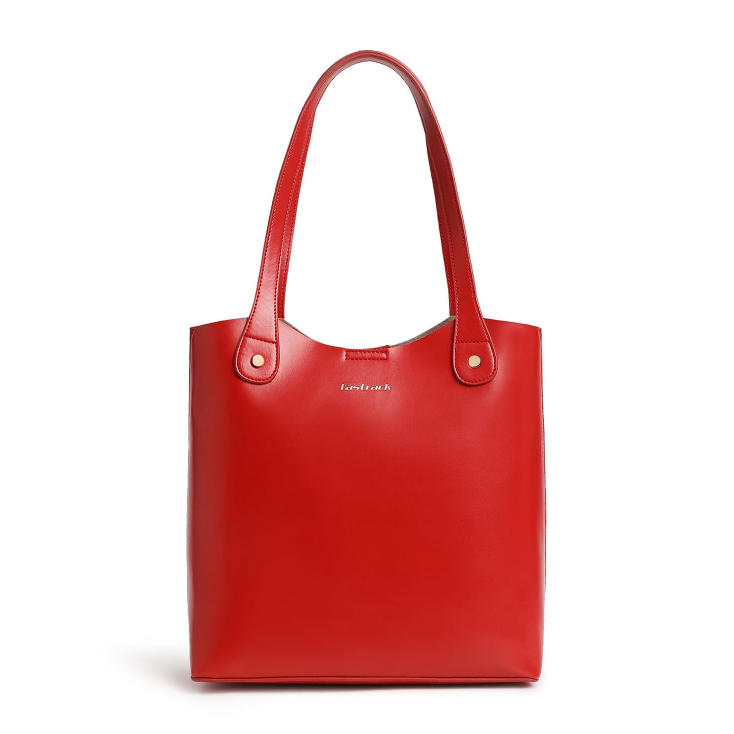 Fastrack College Tote Bag for Women, Girls and Ladies | Office Bag for Woman | Tote Bag with Button Closure