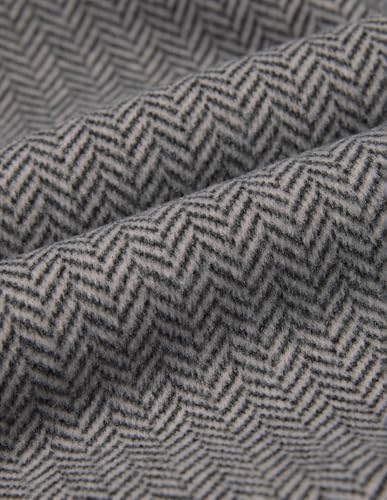 U.S. POLO ASSN. Herringbone Hooded Jacket (UWAW24JCK167_Black_XL)