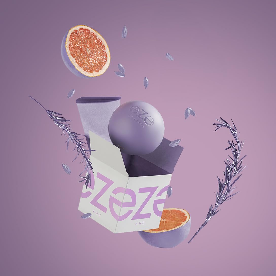 Eze Perfume Awe Eau De Parfum For Women - 30ml |Premium and Long Lasting Perfume | Fruity Grapefruit, Rosemary & Cardamom | Floral Ylang & Tuberose | Woody Leather, Cedar & Vetiver Base | EDP