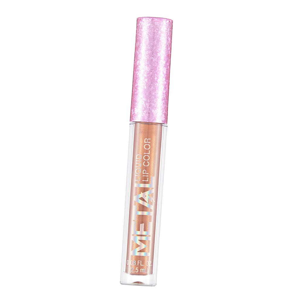 Enakshi® Waterproof Long Lasting Metallic Liquid Lipstick Lip Gloss SHIMMER FINISH|Health & Beauty | Makeup |Lipstick|1x Lip gloss