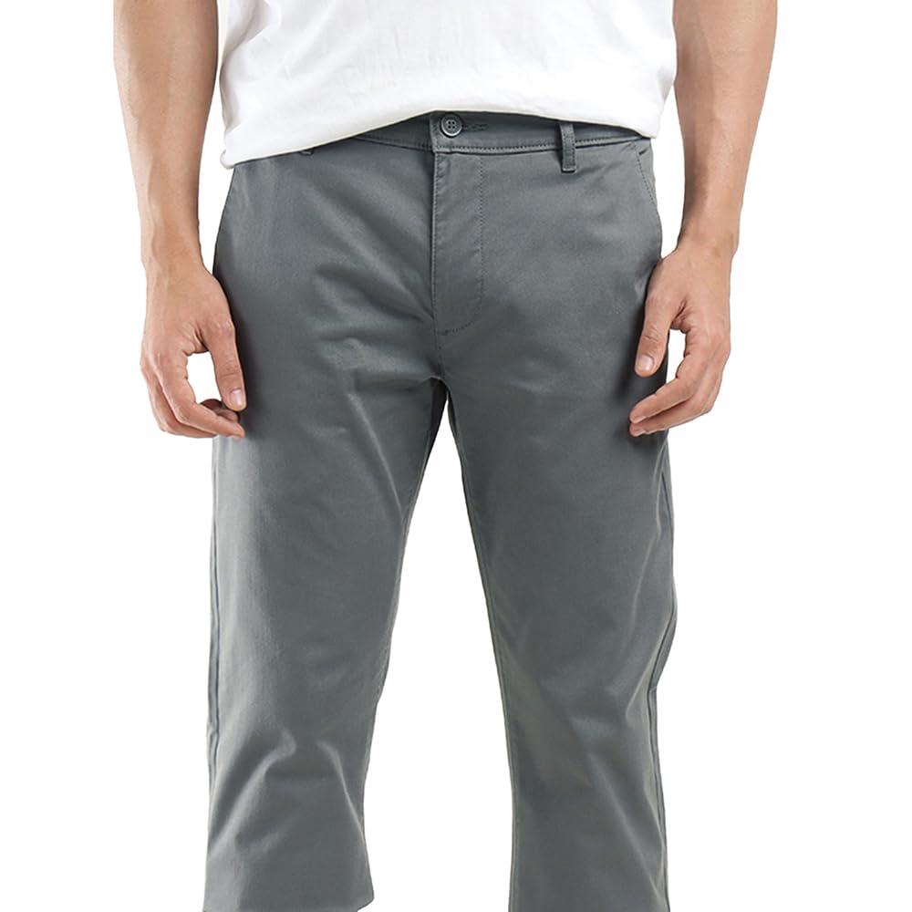 Levi's Men's Fitted Casual Pants (A8766-0030_Grey