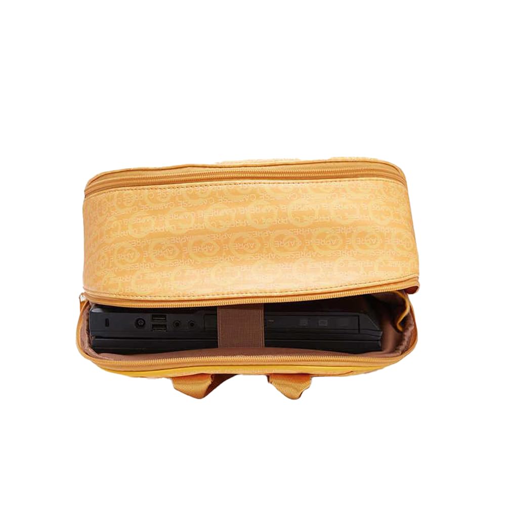 Caprese CLEO LAPTOP BACKPACK LARGE YELLOW