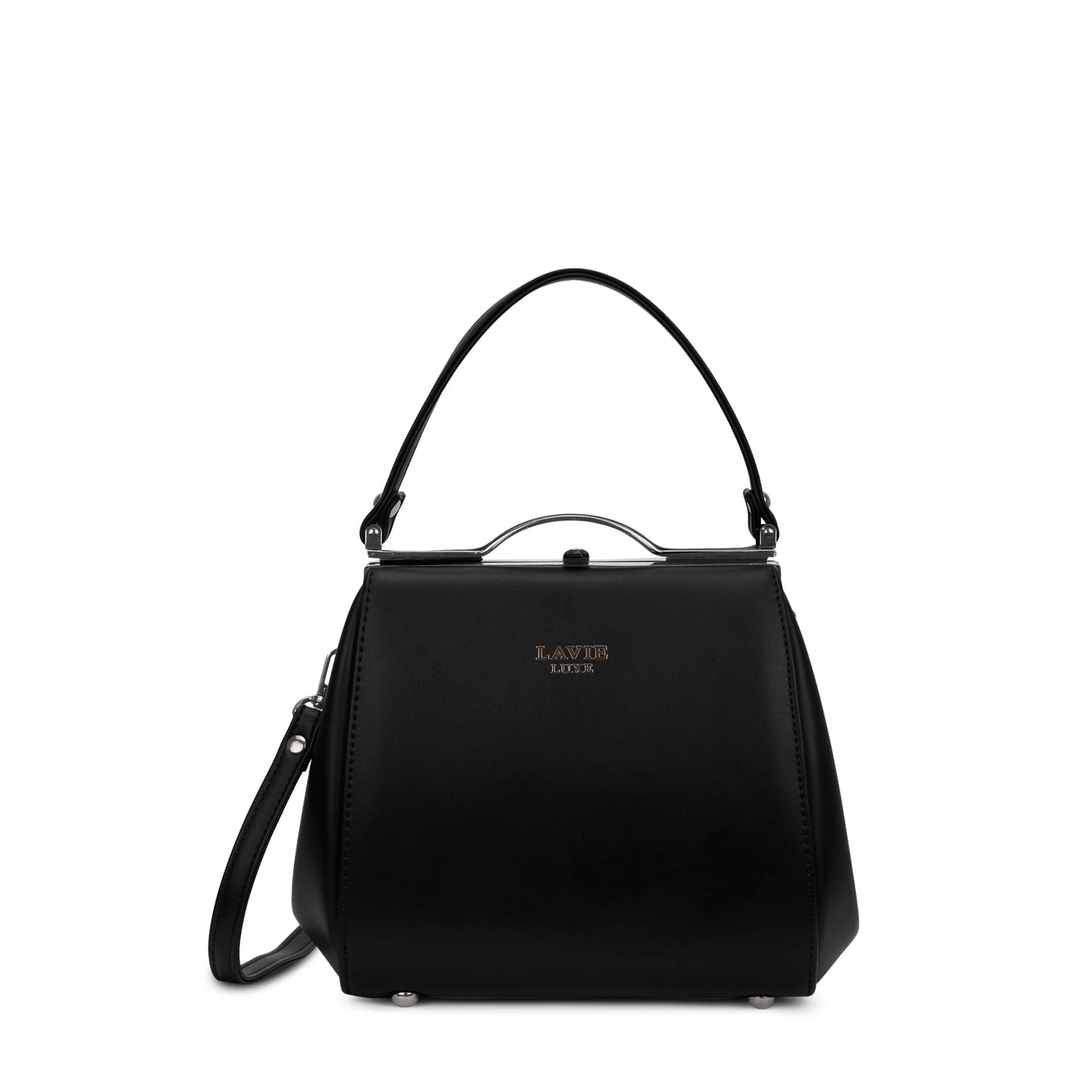 Lavie Luxe Women's Fluff25 Frame Satchel Handbag | Satchel Bag for Work | Ladies Purse | Stylish Shoulder Bag | Gift For Women