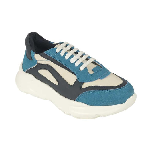 tresmode Balenci Blue Women's Sneakers in Size 8 UK / 41 EU
