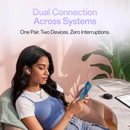Oppo Enco Air 5 True Wireless Noise Cancelling Earbuds with 52dB Real time ANC,Upto 54Hrs Playtime,Triple-Mic AI Clear Call,Low Latency,Fast Charging.(Midnight Black)