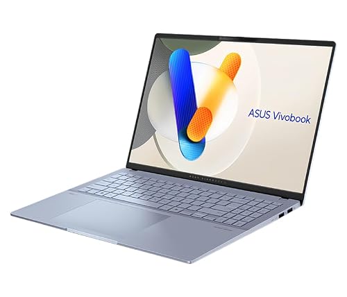 ASUS Vivobook 16" OLED WQXGA+(2880x1800) Slim Laptop, Intel Core Ultra9 285H, Wi-Fi 7, RGB Backlit KB, 2X Thunderbolt 4, FHD Webcam, win11, Wireless Mouse (32GB RAM | 4TB SSD)