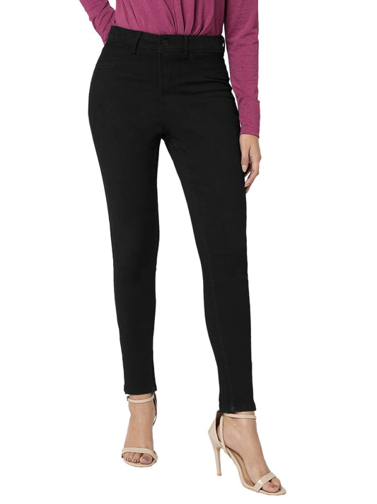 VERO MODA Women's Skinny Jeans (10292057- Black