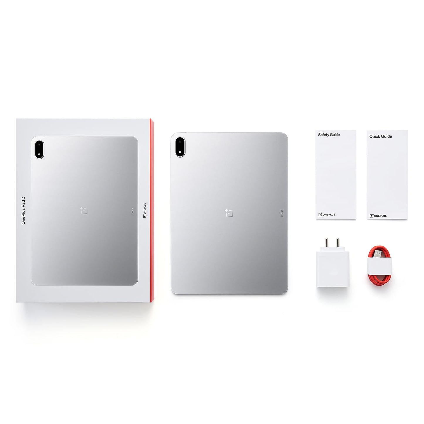 OnePlus Pad 3 World's Fastest Snapdragon 8 Elite Processor, 13.2" 3.4k Screen, 144Hz Adaptive Refresh Rate, 8 Speakers, OnePlus AI, 12140 mAh Battery, 16 GB RAM + 512 GB ROM WiFi, Frosted Silver