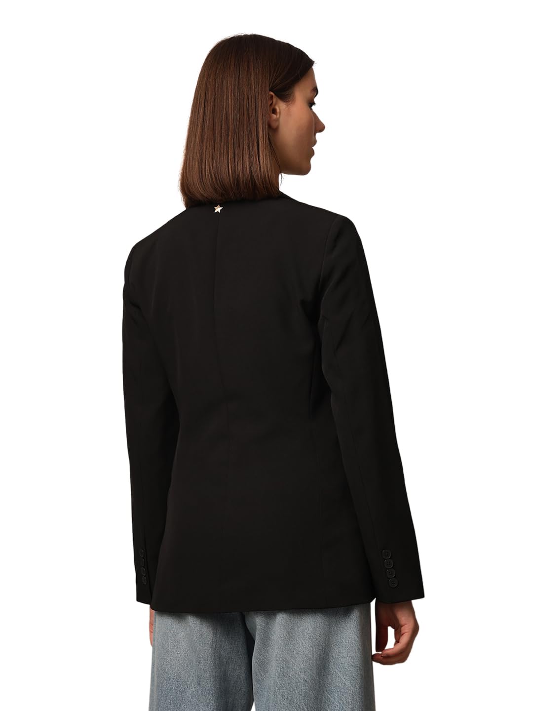 ONLY Women Tailored Fit Black Blazer