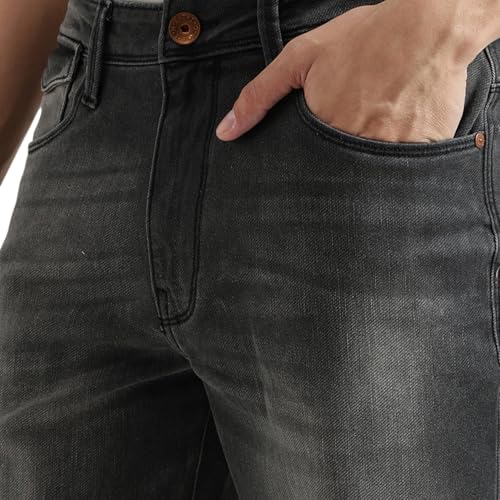 United Colors of Benetton Men's Straight Jeans (25A4KNJE1428I901_Grey