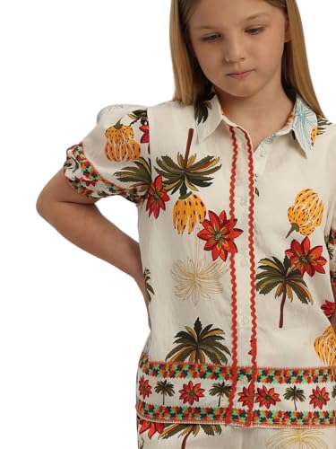VERO MODA Girl Regular Fit Beige Shirt