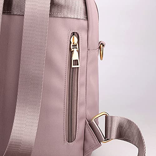 GEFIRE Womens Backpack Women Mini Backpack Oxford Crossbody Bag Waterproof Small Shoulder Bags Ladies Purse (Color : Dark blue)