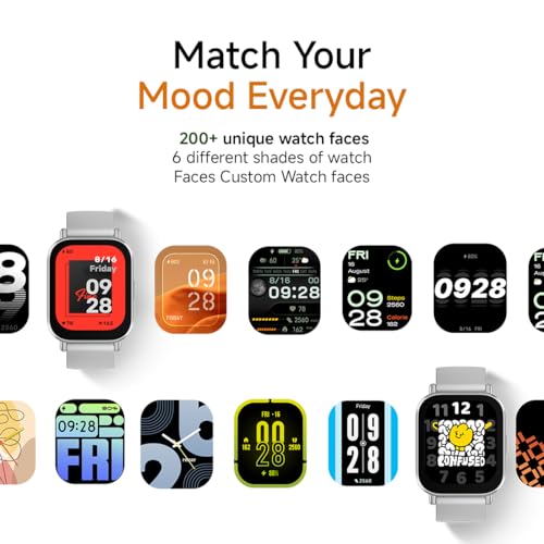 Redmi Watch 5 Active, 2" Display, Metal Body, 18 Day Battery, Bluetooth Calling, Advanced AI Noise Cancellation, Alexa, Matte Silver (M2351W1)