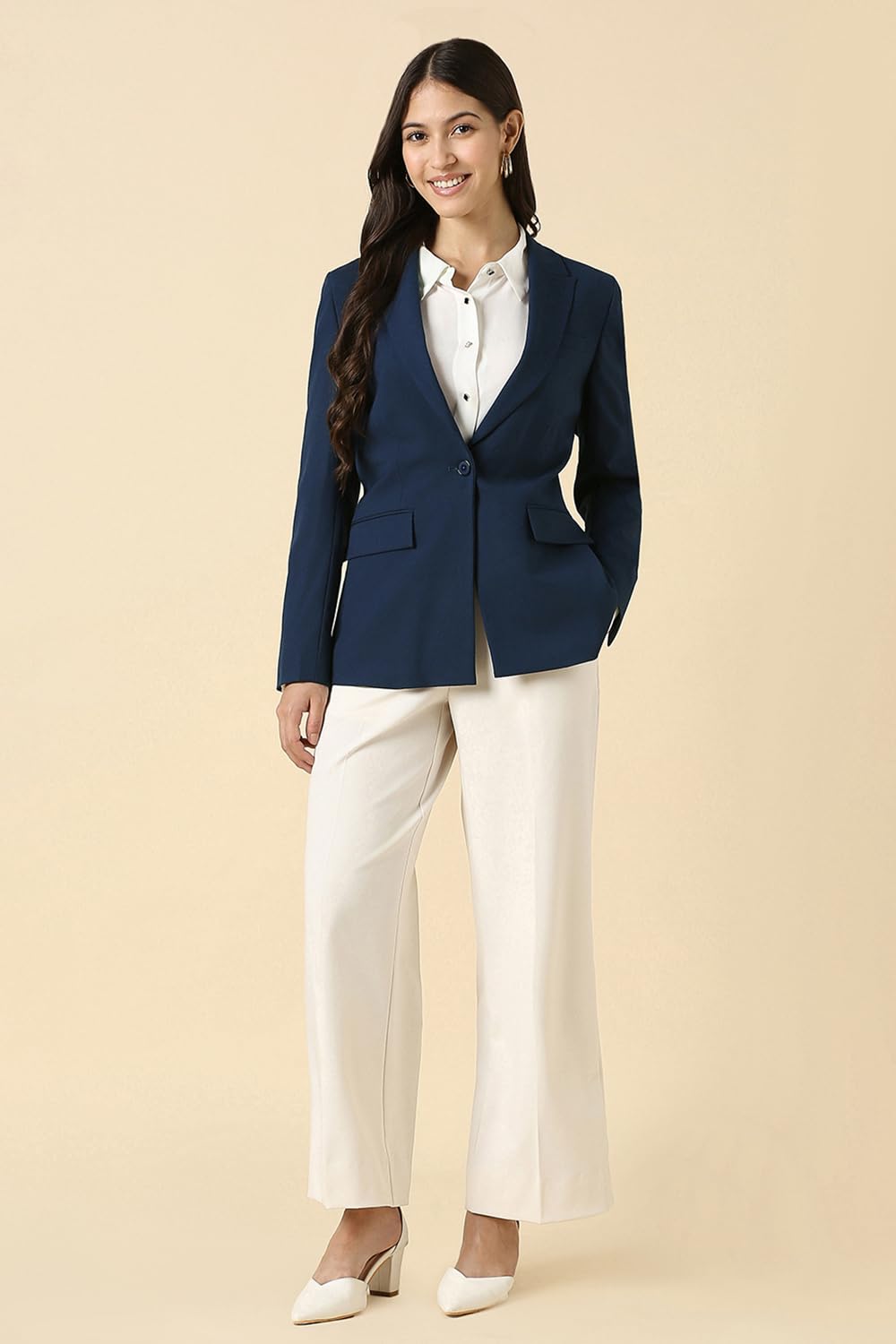 Women Navy Blazer