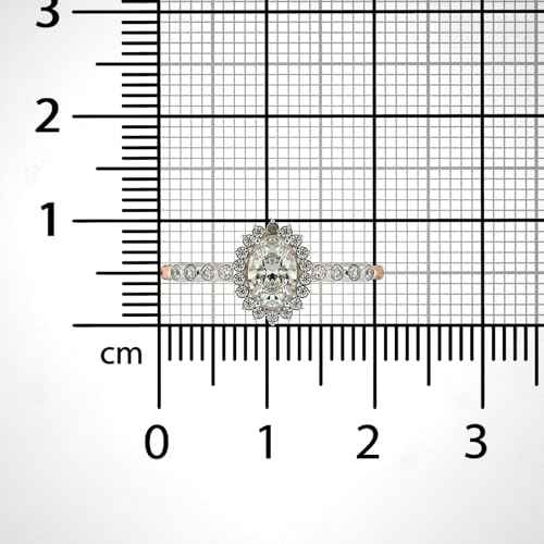 VALANOVA Hallmarked 14K Gold & Certified Lab Grown Diamond 0.66cts | Ring For Women's/Girls | Stylish & Elegant | VGR0463V | Ring Size: 18