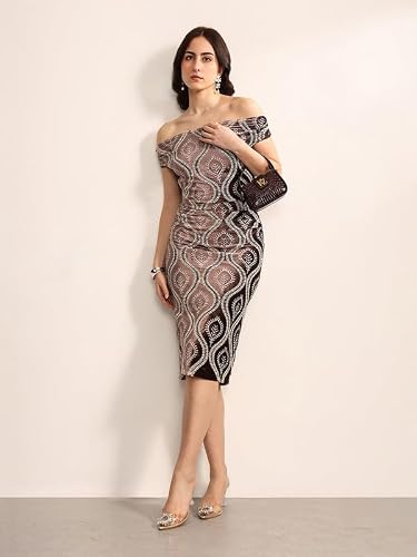 Kazo Alexis Midi Dress (Multicolor S)