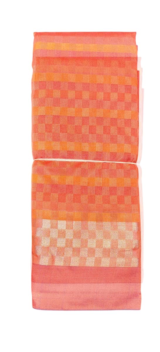 SREE KUMARAN Women's Gadwal Cotton Pattu Saree with Blouse (VSK332-8)