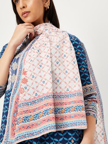 Max Women's Cotton Kurta Set (KALST42020BLUE_Blue