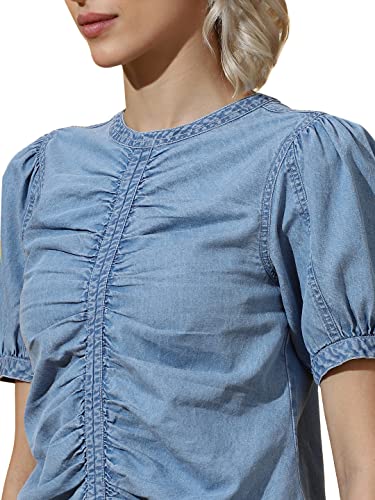 ONLY Regular Fit Top (15314207_Light Blue Denim_42)