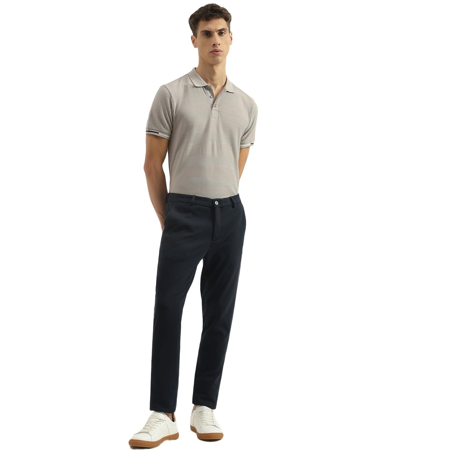 UNITED COLORS OF BENETTON Men's Slim Trouser (24A4KTWS1055I906_906