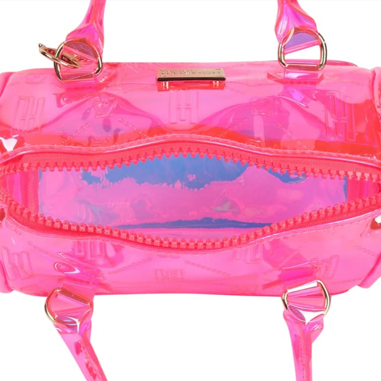 Hamster London Raver Sling Bag for Gym I Duffle Sling Bag for Women I Travel Sling Bag for Women Stylish (Pink, Size:18cm x10cm x16cm)