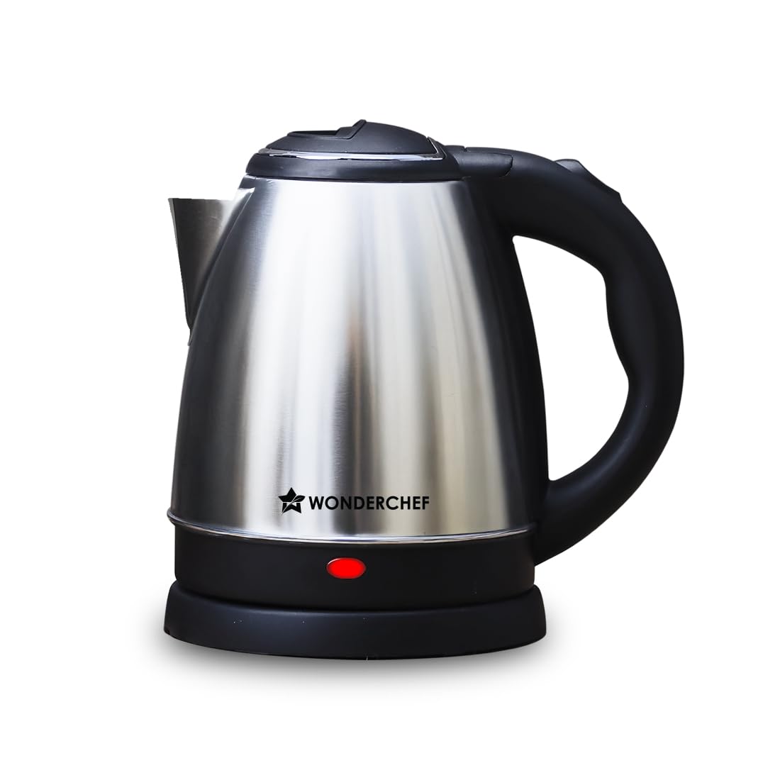 Wonderchef Acura Stainless-steel Electric Kettle | 1.5 L | Auto Shut-off | 360 Degree Swivel Base | Thermostat Control | Power Indicator | 1-year Warranty