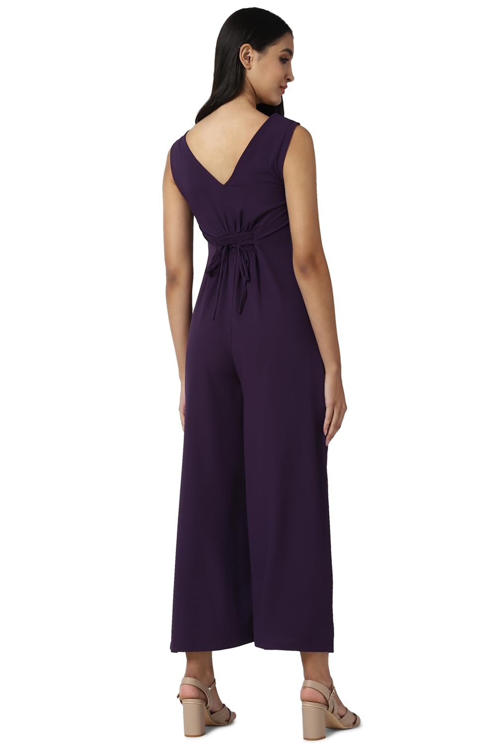 FOREVER 21 women's Polyester Classic Midi Dress (594679_Purple
