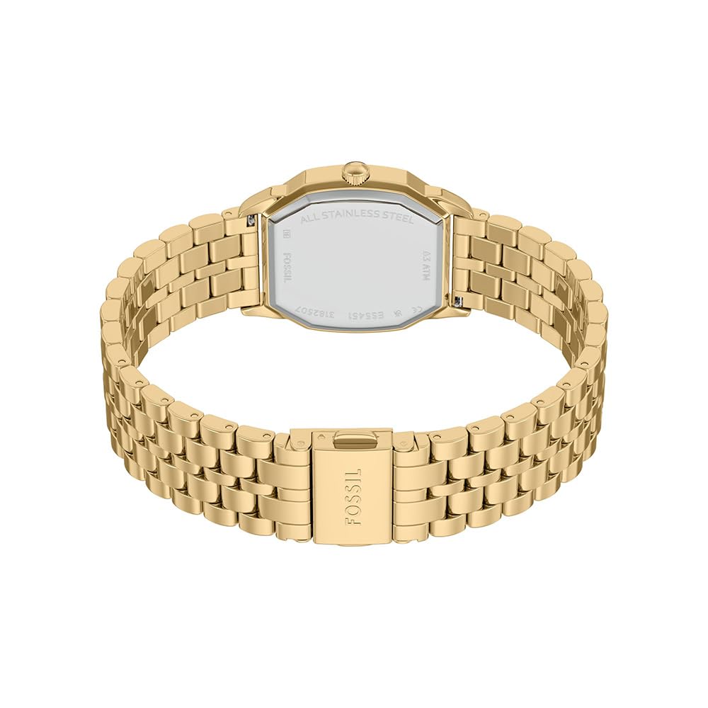 Fossil Harlow Gold Quartz Stainless Steel Watch ES5451
