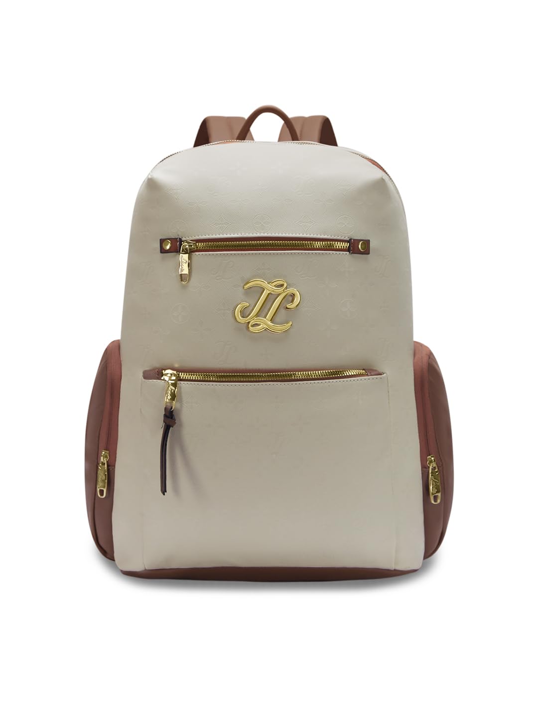 Lavie Signature Women's Colourblock Butte 21L Fashion Backpack for Women | Fits Upto 15.5 Inch Laptop | Fashion Backpack for Work | Ladies purse | Stylish Shoulder Bag | Gift for Women