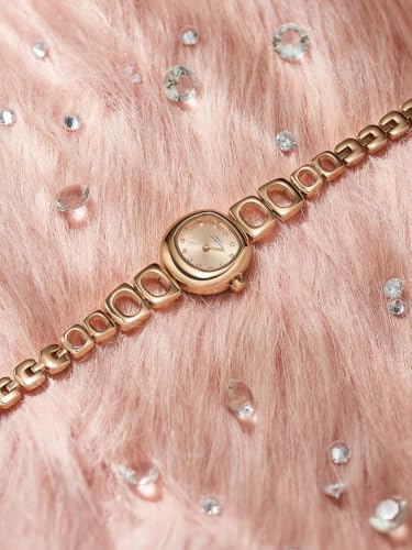 French Connection | Brown Sunray Dial | Brown Metal Bracelet Strap | Quartz Watch for Women - FCU18BRGM
