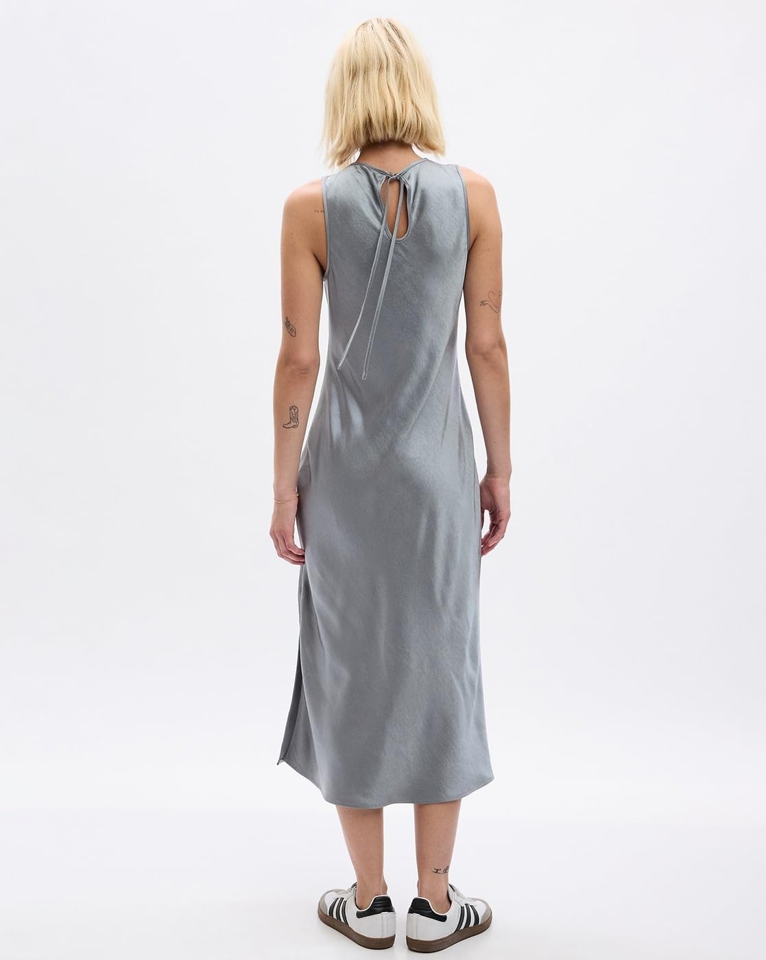 GAP Women's Sleeveless Polyester Classic Knee-Length Casual Dress