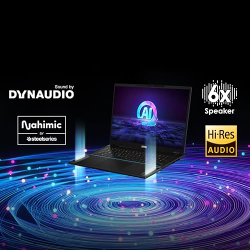 MSI Stealth 18 AI Studio,Intel 1st Gen. Ultra 9 185H,Built-in AI,46CM 16:10 UHD+ MiniLED120Hz Gaming Laptop(32GB/2TB NVMe SSD/Windows 11 Home/NVIDIA GeForce RTX 4080/Midnight Black/2.89Kg),A1VHG-023IN