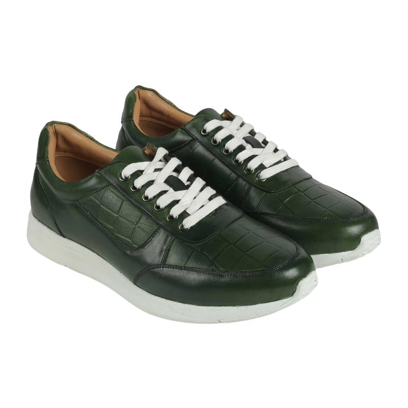 tresmode Ronca Green Men's Sneakers in Size 9 UK (43 EU)