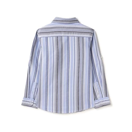 United Colors of Benetton Regular Fit Spread Collar Stripes Shirt