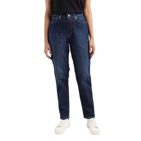 Levi's Women's Loose Tapered Fit High-Rise Mid Rise Jeans Blue, 30