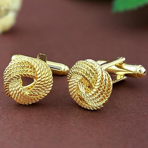 Peluche Golden Cufflinks for Men