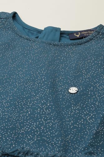 Allen Solly Girls Dresses Teal