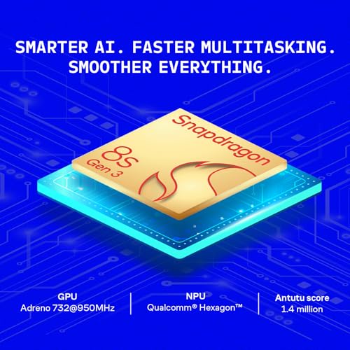 Brave Ark 2-in-1 Android PC | Segment's Biggest 14,550mAh Battery | Snapdragon 8s Gen 3 | 12.95" 2.8K 144Hz | DTS Audio 8 Speakers | 12GB RAM 256GB ROM | Brave Ark Pen 20+ Functions | Galactic Blue