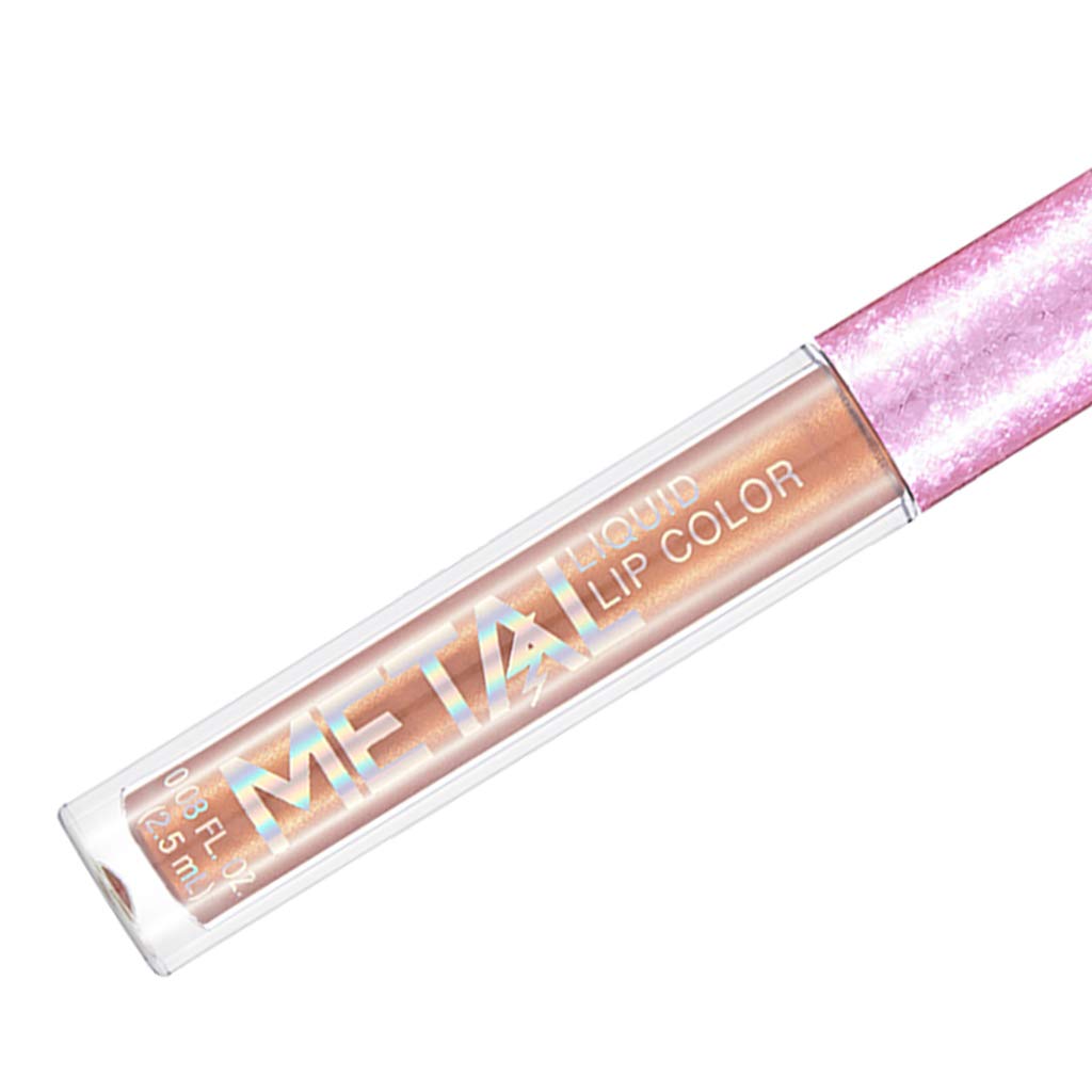 Enakshi® Waterproof Long Lasting Metallic Liquid Lipstick Lip Gloss SHIMMER FINISH|Health & Beauty | Makeup |Lipstick|1x Lip gloss